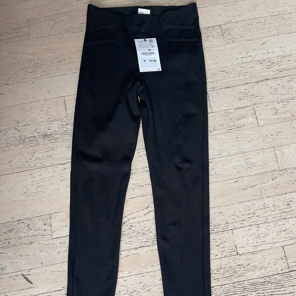 Zara girl dressy leggings